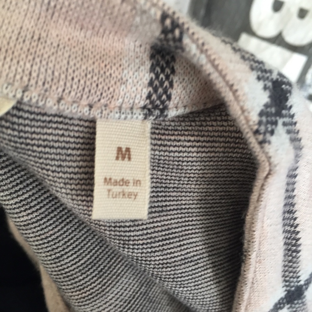 Soft Surroundings Soft Pink Calais Check Button Up Long Sleeve Top - Picture 8 of 9